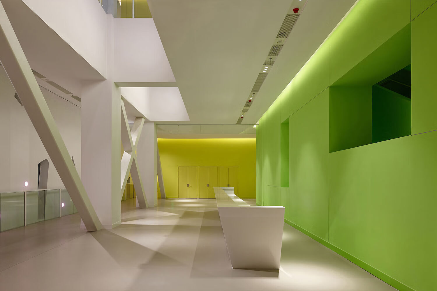 画廊设计图(艺术画廊设计)