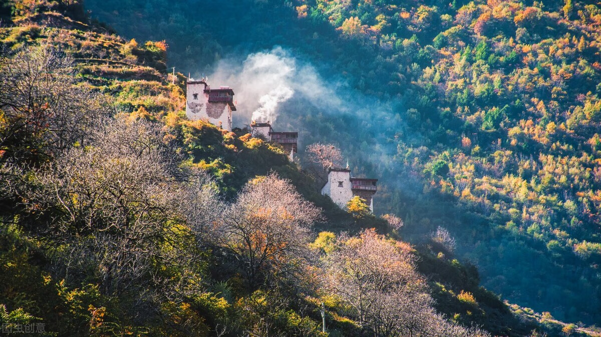 千年风水古村落大全景图集(古村落风景图片)