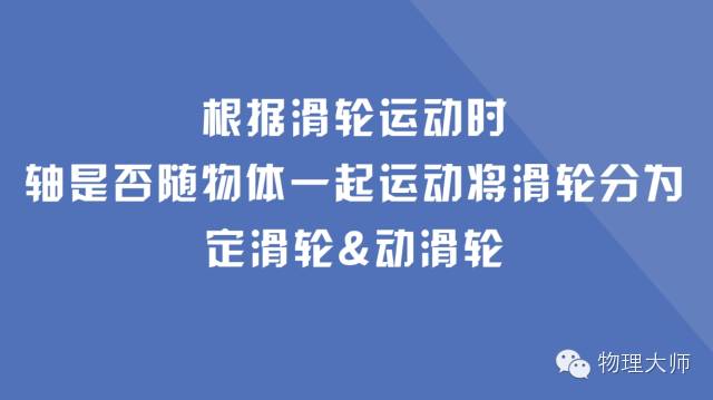 定滑轮的特点是什么(滑轮组的特点)