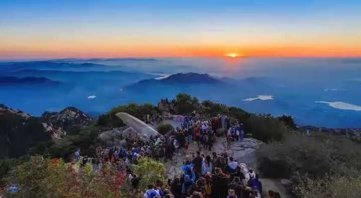 泰山望海石图片(泰山石寓意)