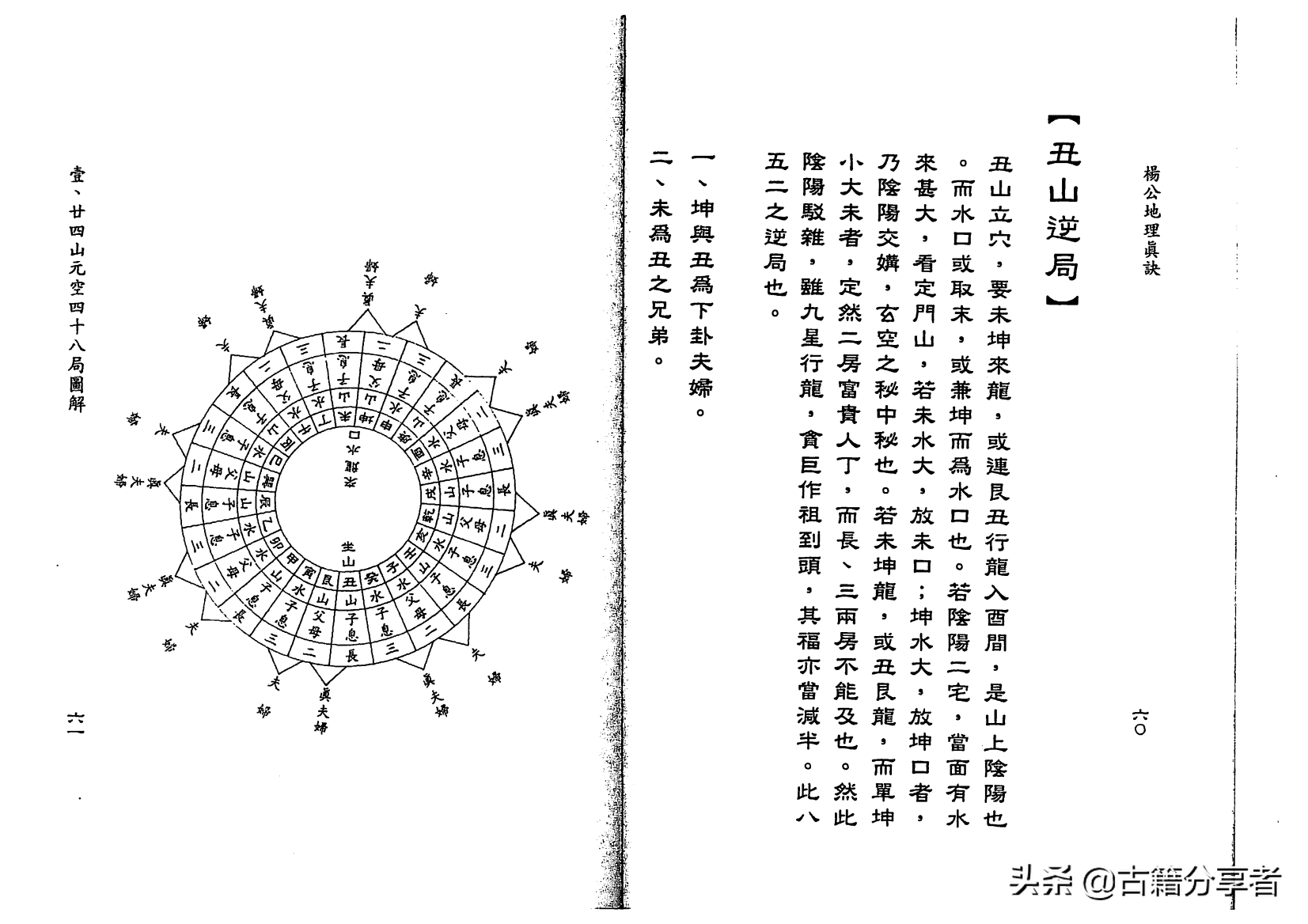 杨公风水掌诀(杨公风水秘诀)