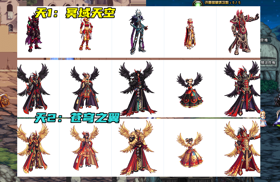 dnf天空7翅膀(天空7套外观)