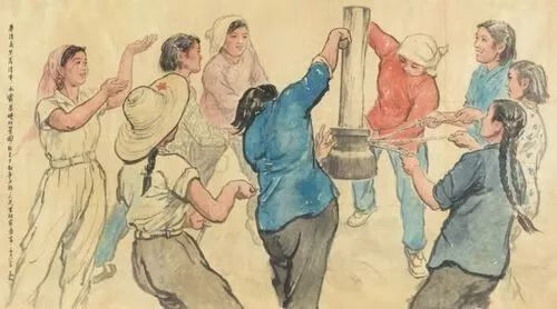 五一劳动节绘画作品