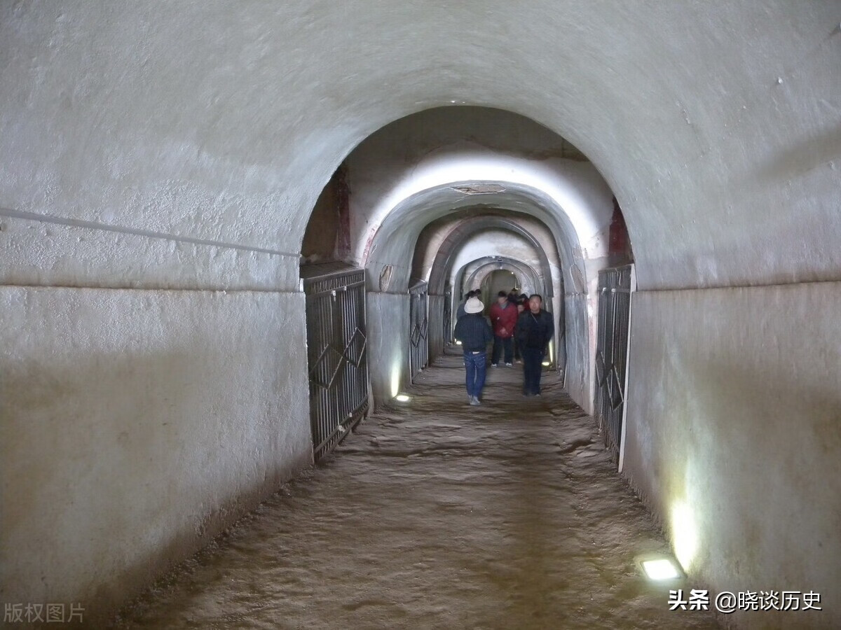 乾陵地宫墓道入口图片图片