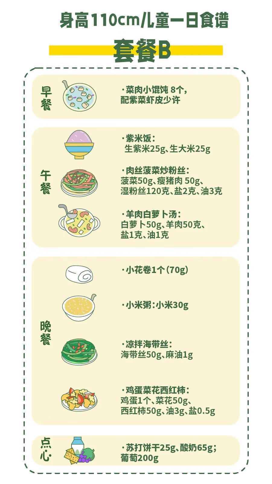 7岁儿童长高食谱(有助孩子长高的营养食谱)