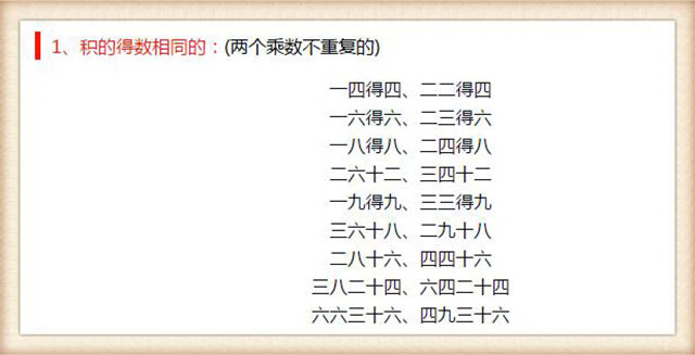 乘法口诀表怎么背得快 诀窍(怎样背乘法口诀最快)