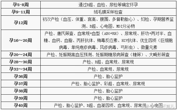 产检费用大概要多少钱(产检项目及其费用)