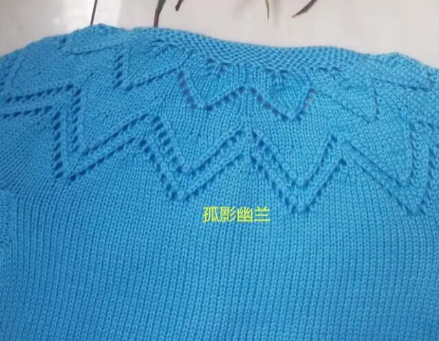 儿童毛衣编织方法图解