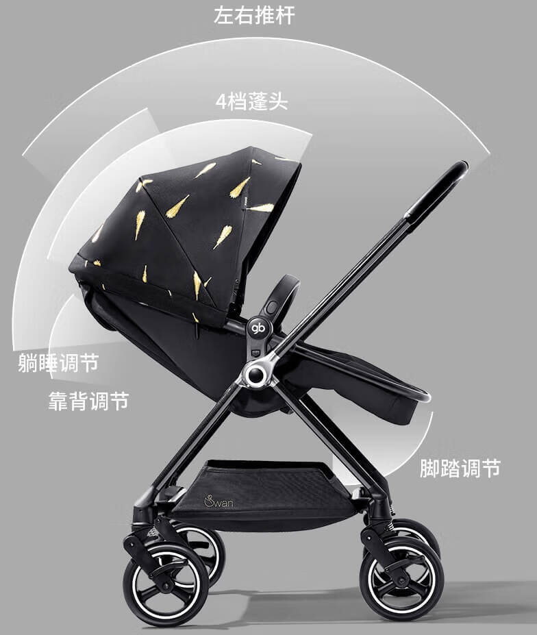 婴儿小车四轮手推车(婴儿推车八个轮子和四个轮子)