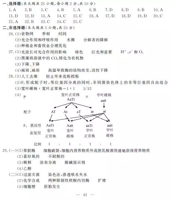 2020浙江高考试卷(2020年数学高考卷)