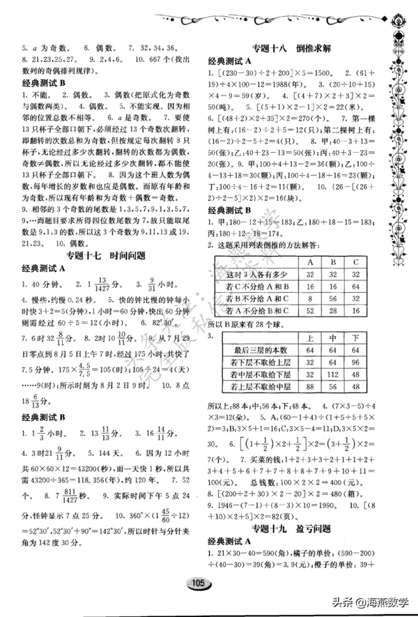 四年级数学奥数题(四年级数学难度大吗?)