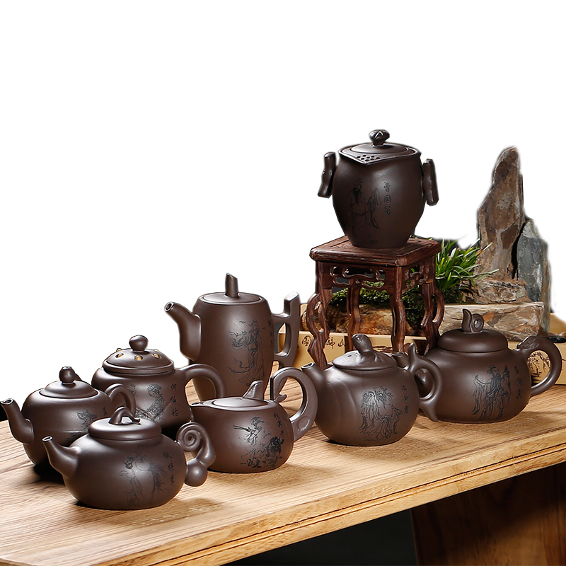 【中国工艺美术师许学军老师监制】【8把整套】顾景舟经典八把壶形景