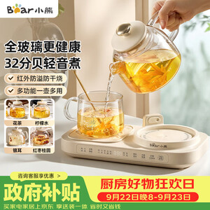 龙的玻璃电水壶