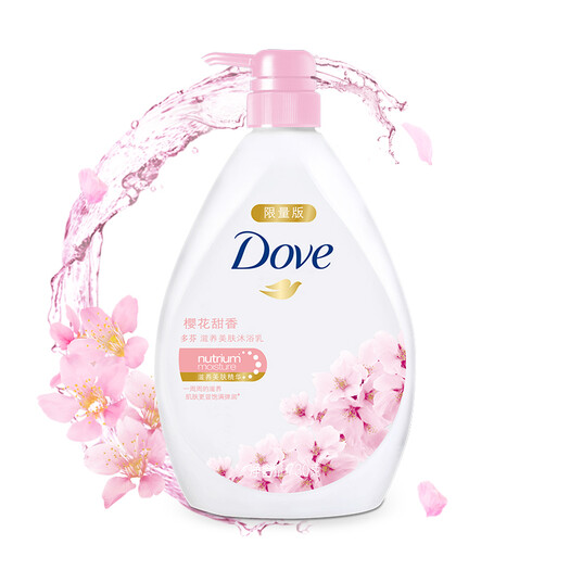 多芬(dove)沐浴露 樱花甜香滋养美肤沐浴乳730g