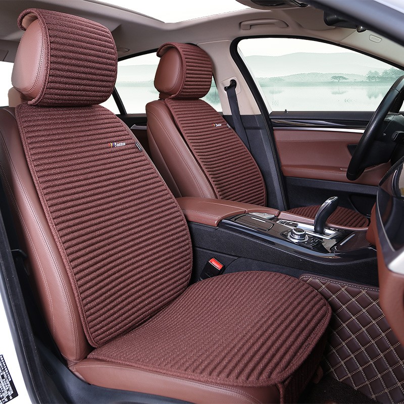 卡罗芮纳 四季通用咖啡色座垫