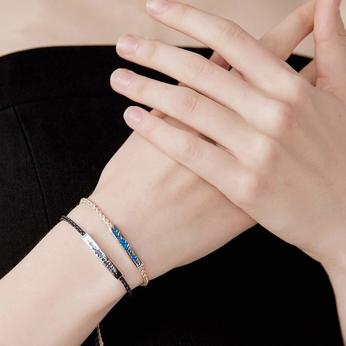 卡蒂罗 简约个性潮流情侣手链