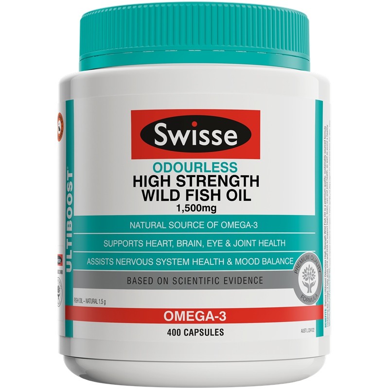 斯维诗 高纯度 鱼油软胶囊