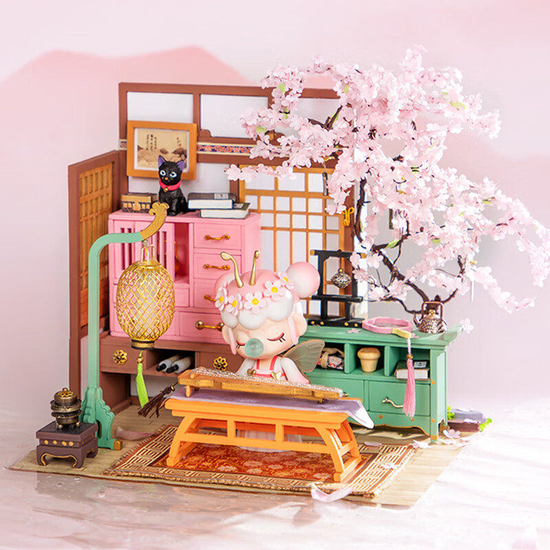 若来 樱花庭 玩具摆件