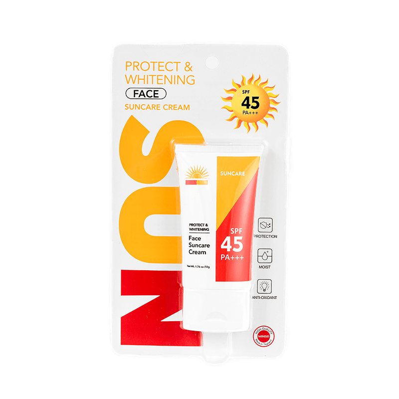 名创优品 净白倍护防晒霜