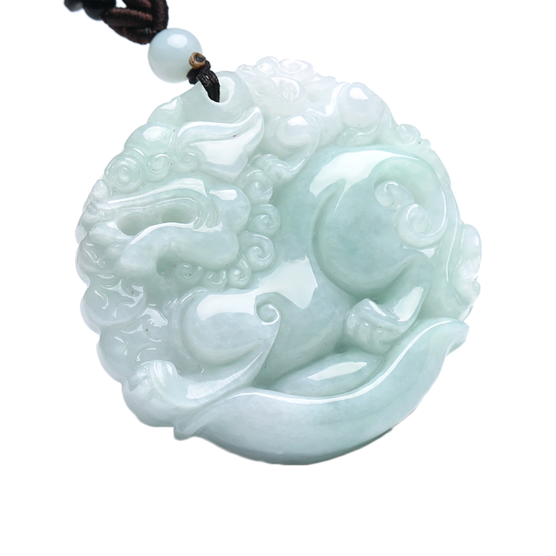印象眸 元宝貔貅 翡翠吊坠