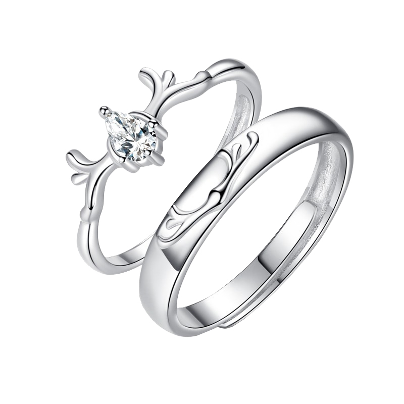 圣雅罗一路有你纯银戒指