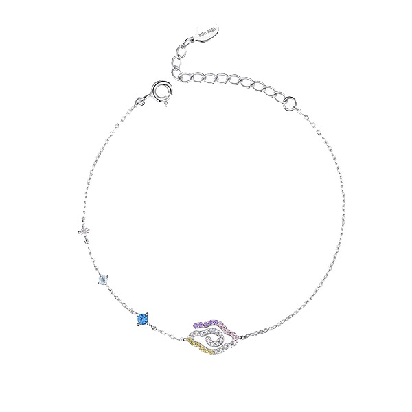 卡蒂罗 七彩祥云手链