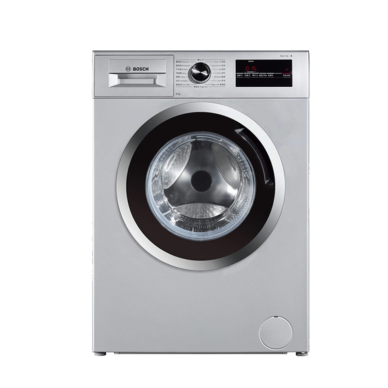 博世 变频滚筒银色洗衣机