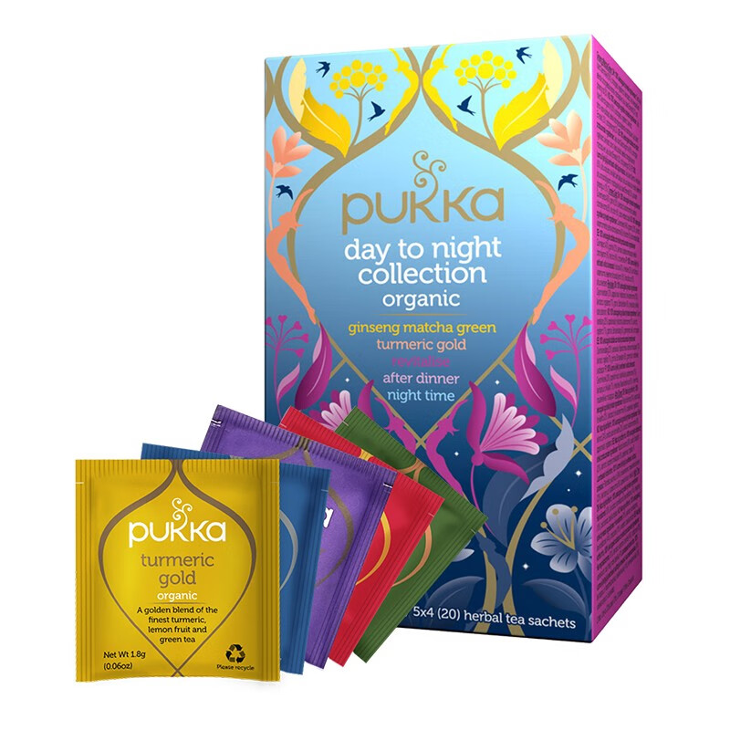 Pukka 睡前养生 植物茶包