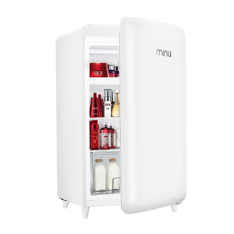 小吉 复古迷你单门电冰箱