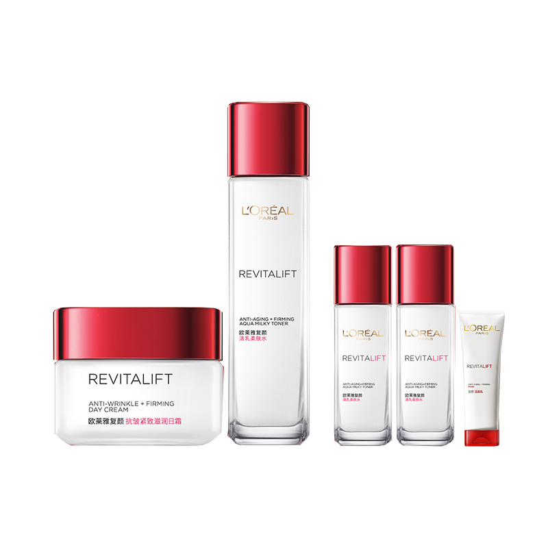 欧莱雅 复颜保湿温和护肤套装