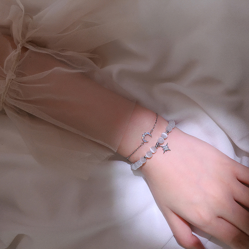 YYEU 星月双层手链