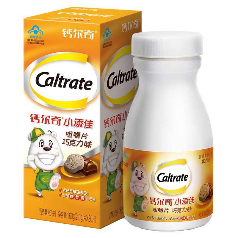 钙尔奇 巧克力味钙咀嚼片