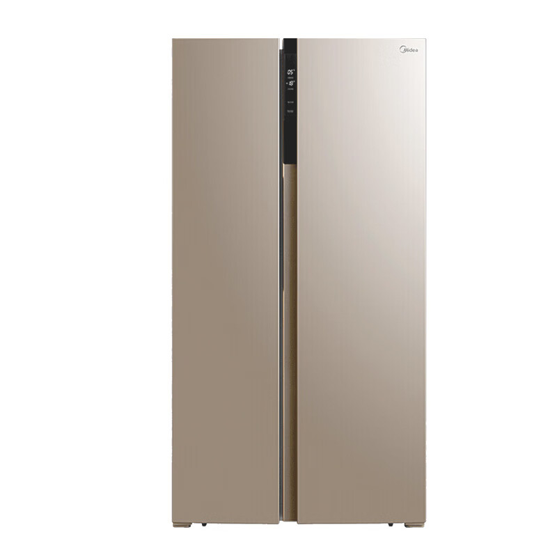 美的 对开门大容量冰箱