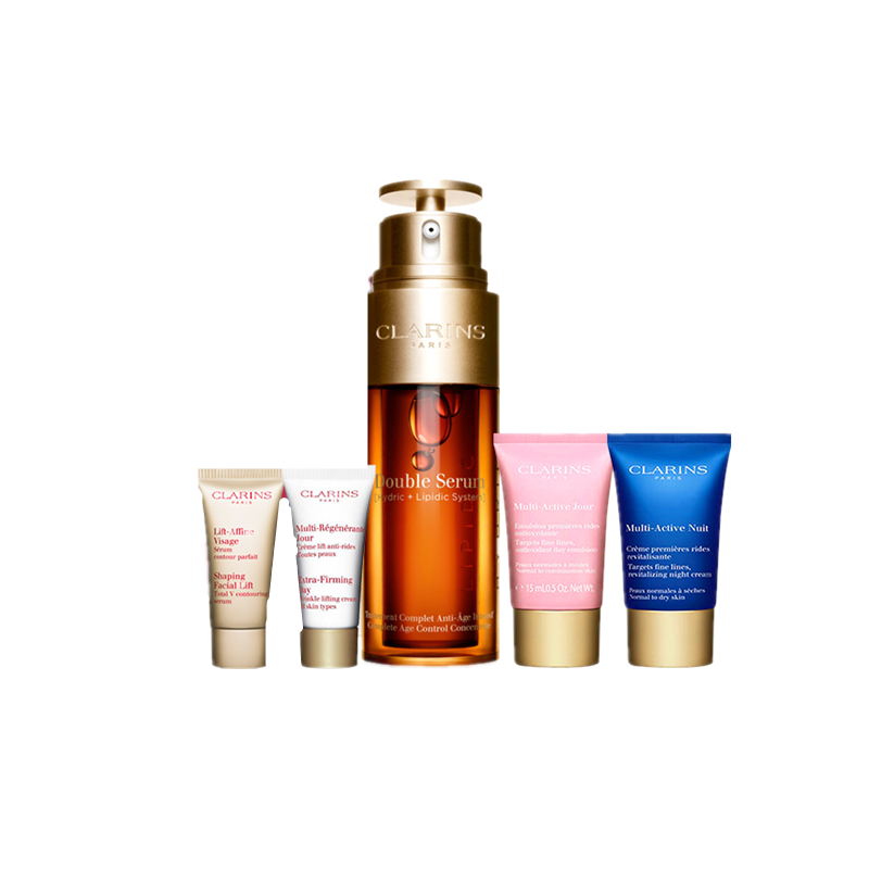 娇韵诗双萃焕活修护套装