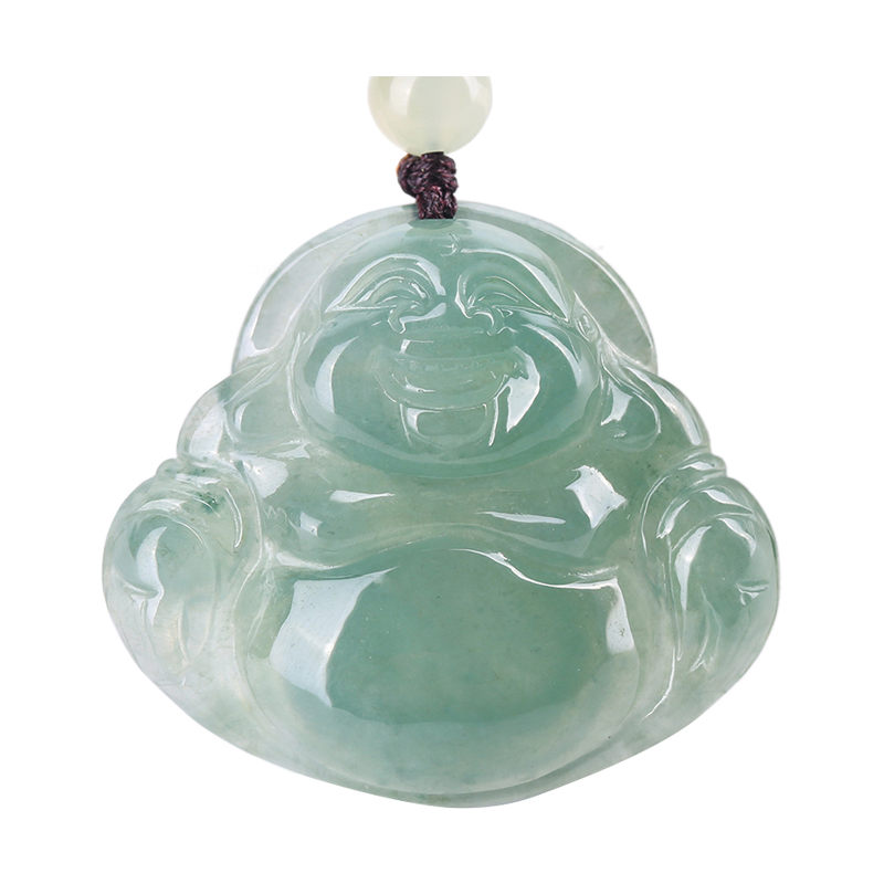 印象眸 油青佛公吊坠