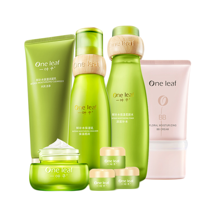 一叶子 鲜补水保湿焕颜套装
