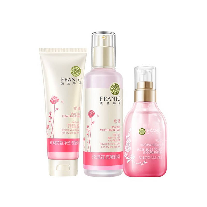 法兰琳卡 玫瑰花苞水 护肤套装