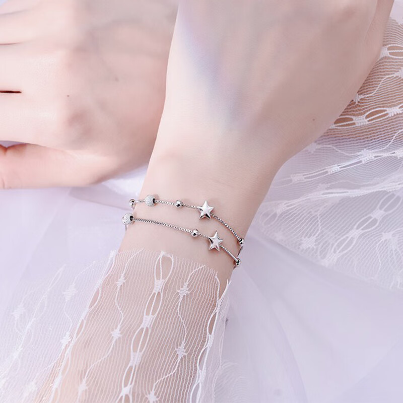 银千惠 双层叠加式手链