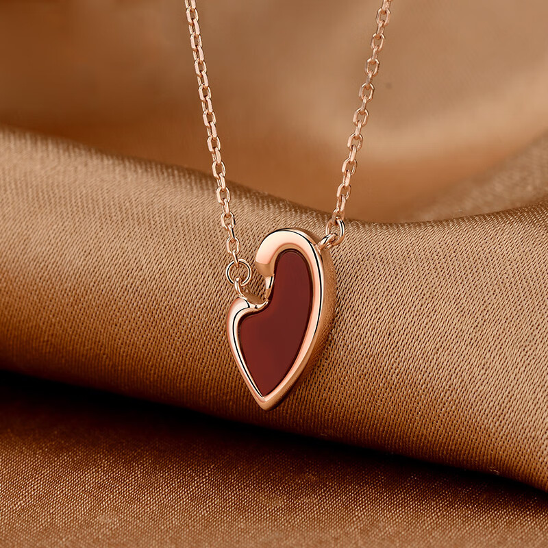 MyMiss 红玛瑙天鹅项链