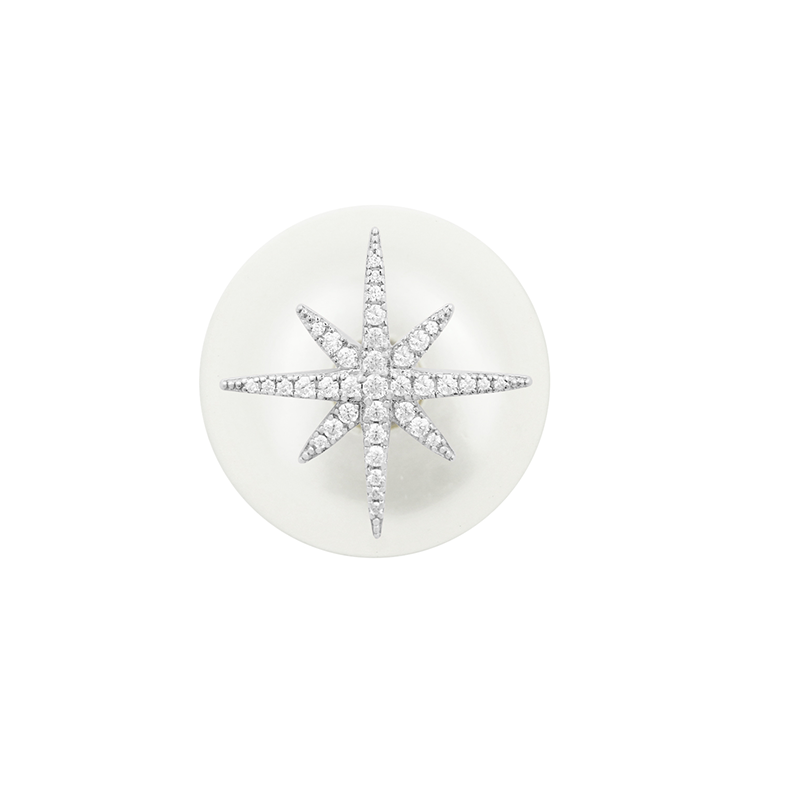 APMmonaco六芒星耳饰