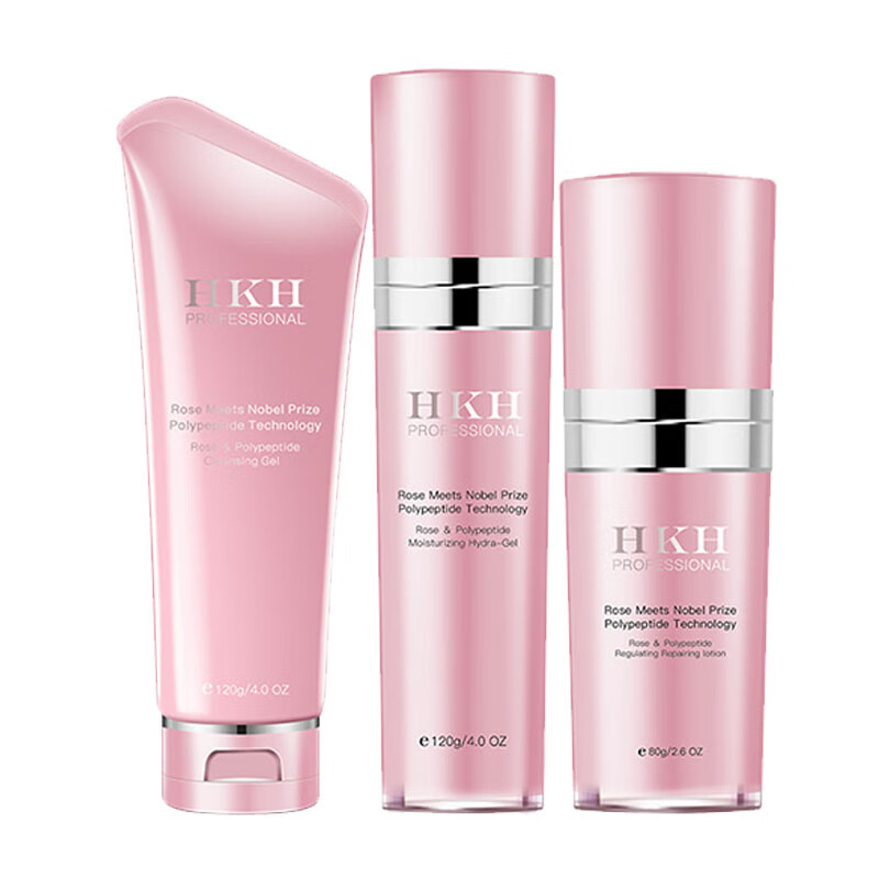 法国HKH 玫瑰护肤品套装