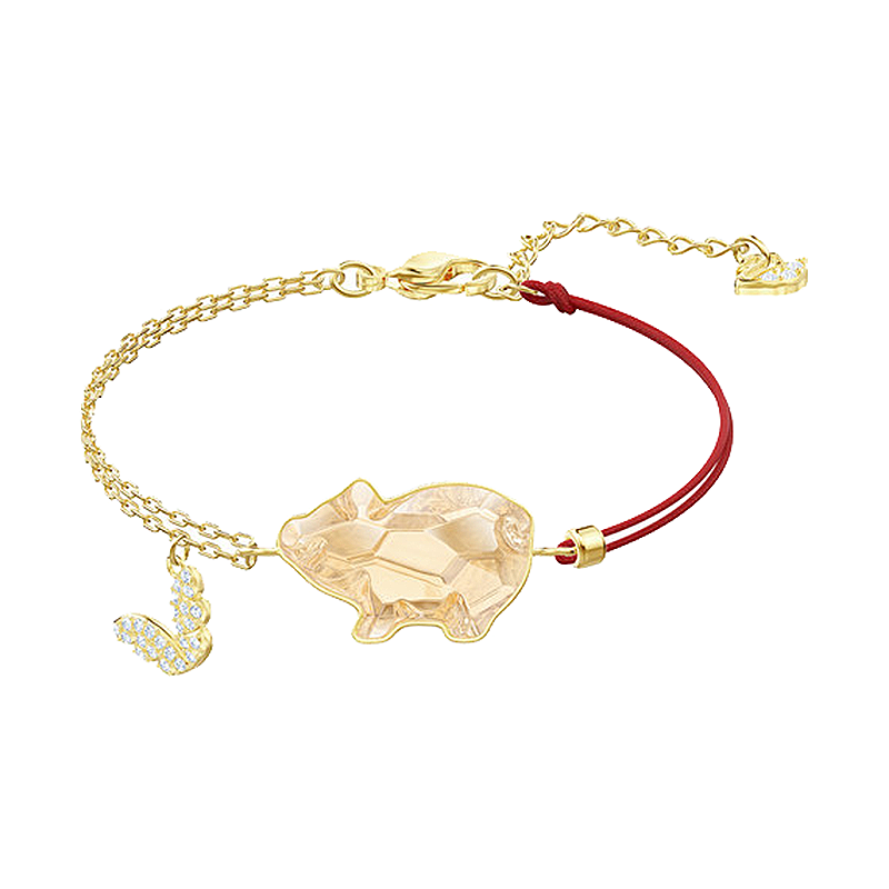 施华洛世奇 元气猪宝手链