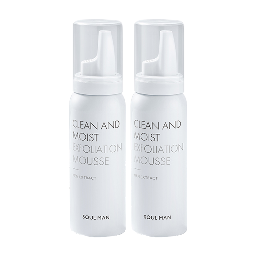 极男 温和控油去角质慕斯