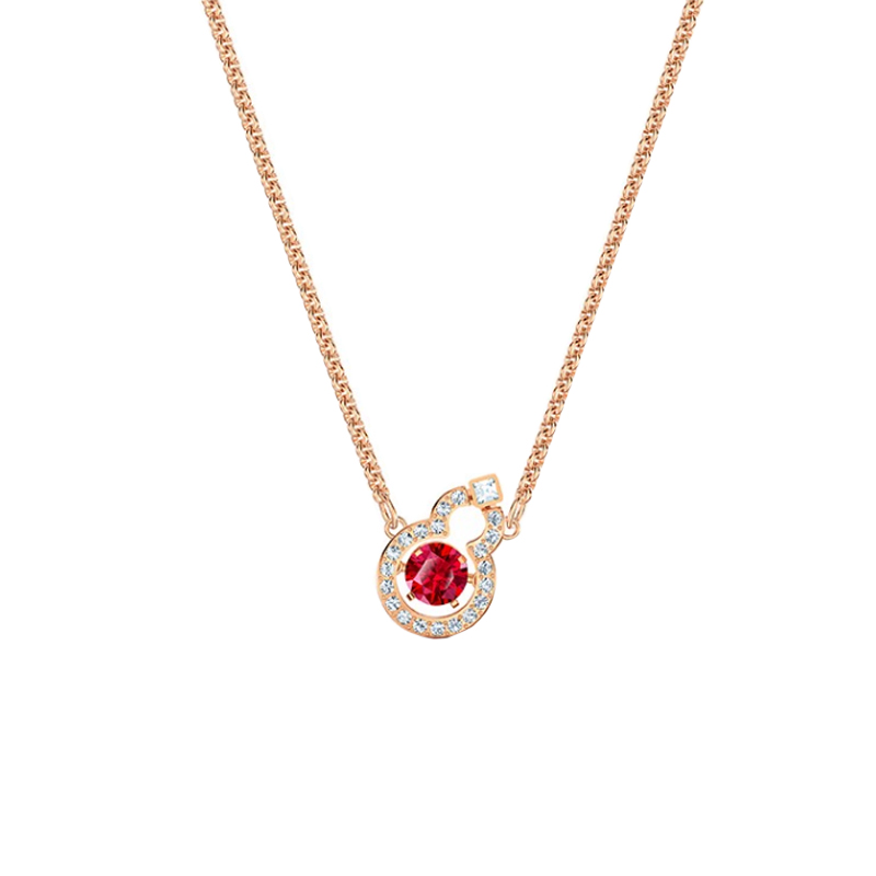 施华洛世奇 镀玫瑰金项链