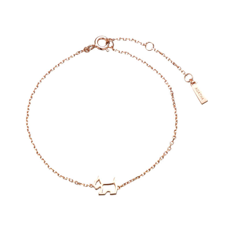 AGATHA 小狗配饰 手链