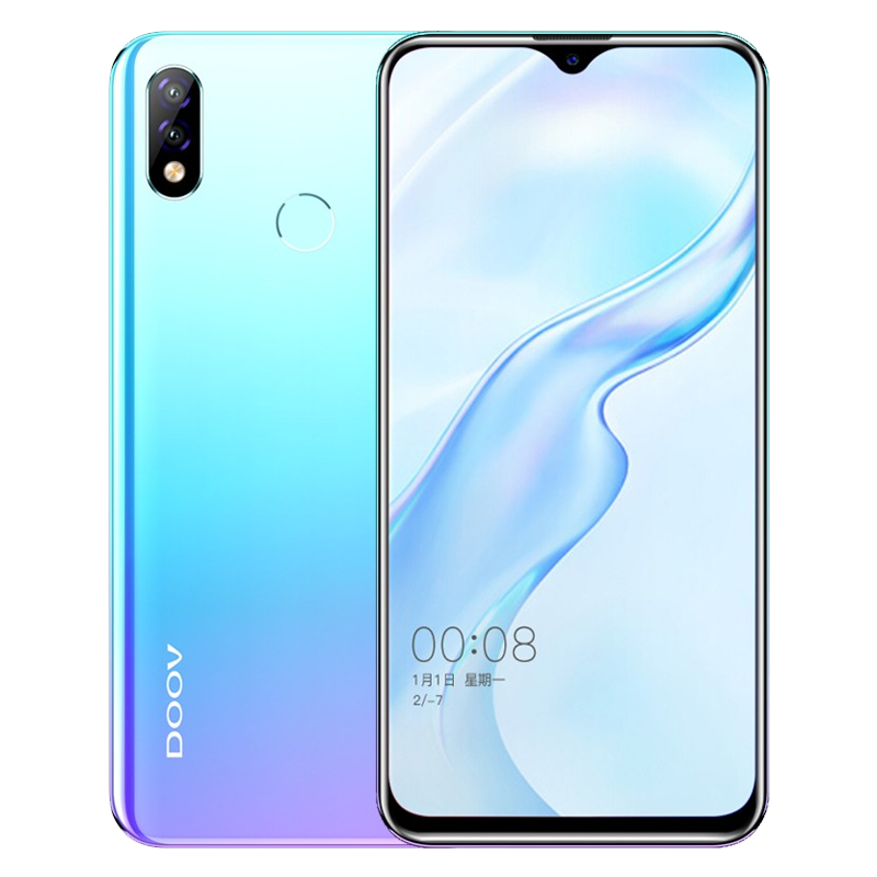 朵唯 人脸识别指纹解锁手机