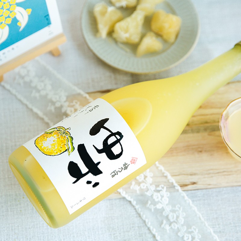 梅乃宿 果香清甜 柚子酒