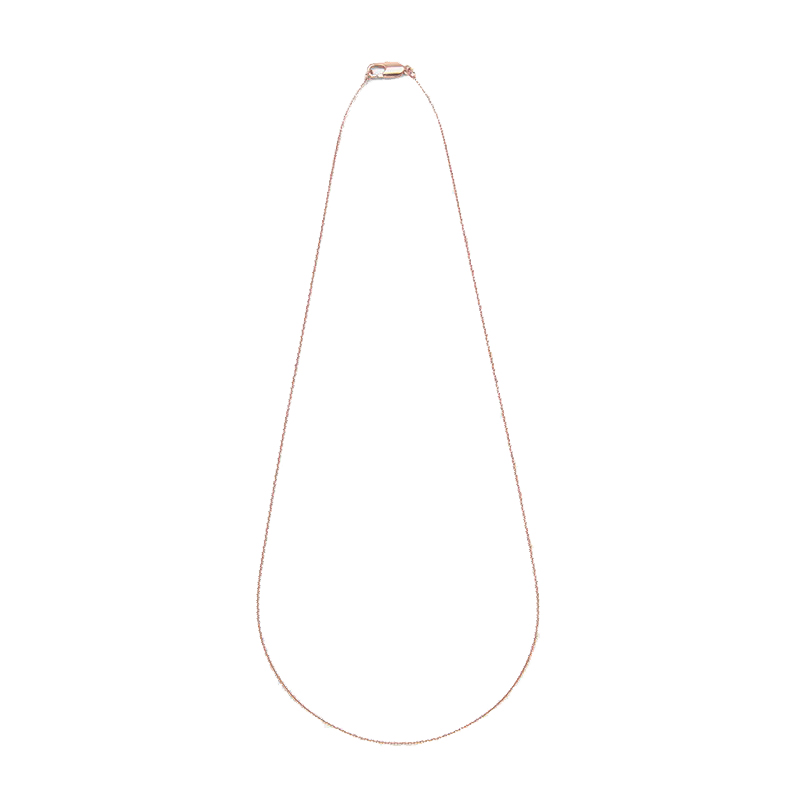 小CK 玫瑰金 项链