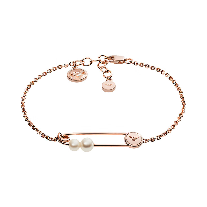 阿玛尼 曲别针鹰标手链