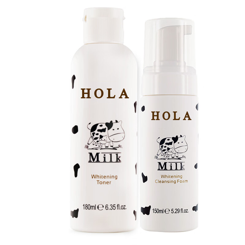 赫拉 牛奶雪肤焕白补水套装